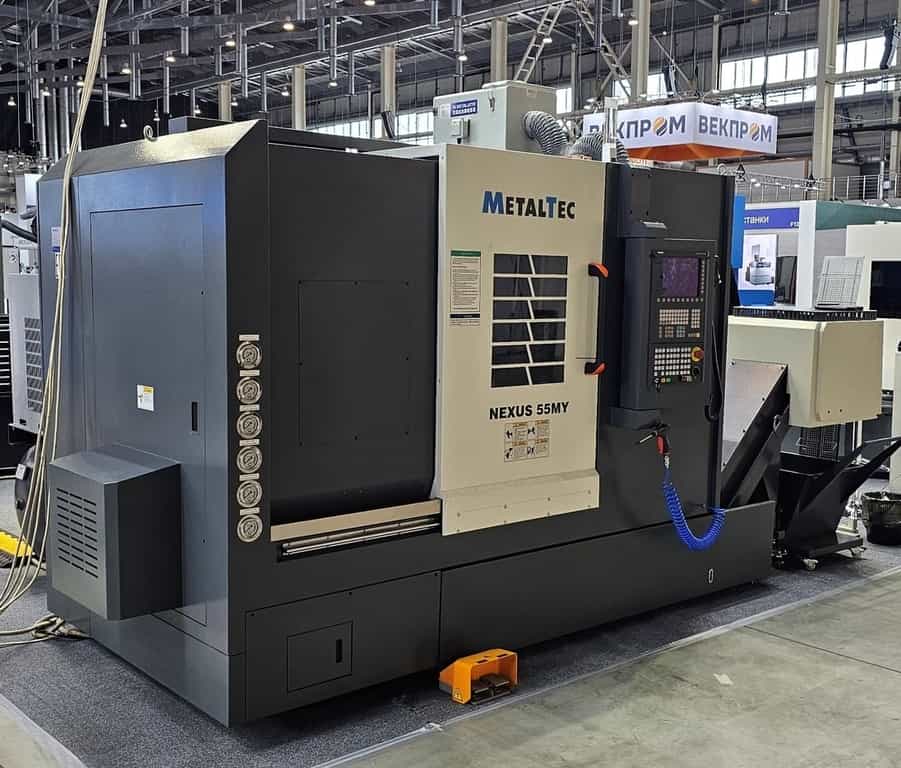 Токарный станок ЧПУ с наклонной станиной MetalTec NEXUS 55MY + ось Y