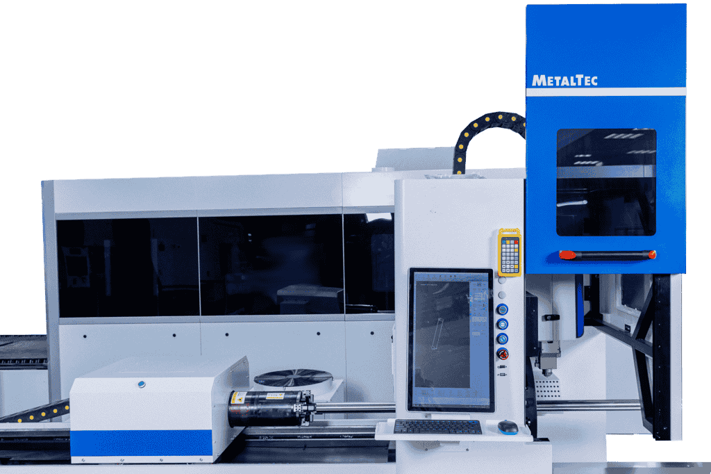 Оптоволоконный лазерный станок для металлических труб METALTEC T-30 (MAXPHOTONICS)