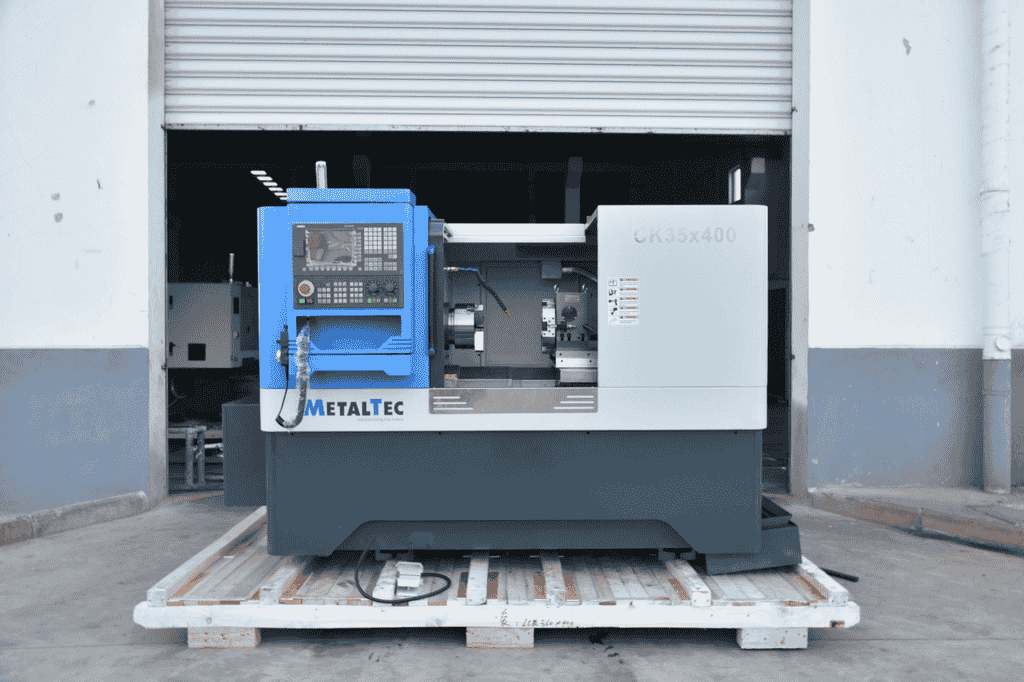 Токарный станок ЧПУ с горизонтальной станиной MetalTec CK 35 x 400 (Комплектация ПРОМ+)
